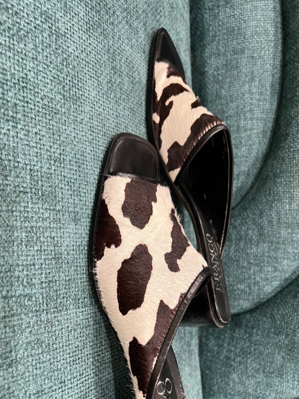 Franco Sarto cowhide slide 7.5 - Picture 2 of 8